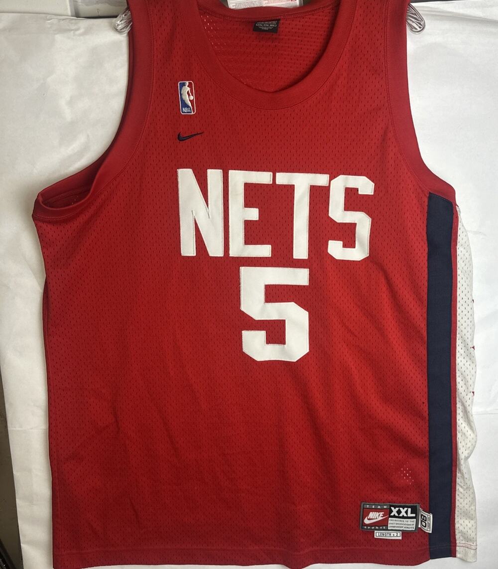 NBA Nike Swingman Jersey Jason Kidd Size 2XL Jersey Nets 5